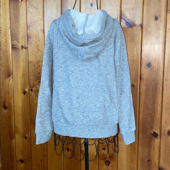 Figs on shift full zip hoodie size XS essential heather gray hoodie nurse wear - Picture 6 of 12